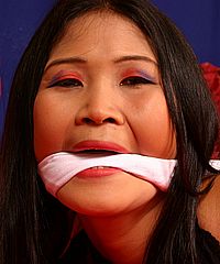 Hogtied Asian Bondage